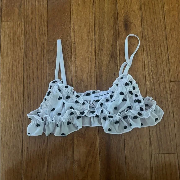 NWOT Out From Under Urban Outfitters Follow Your Heart Bralette - small - Picture 3 of 6